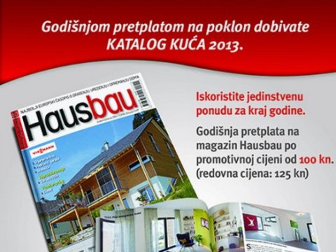 Akcija pretplate na Hausbau+poklon!